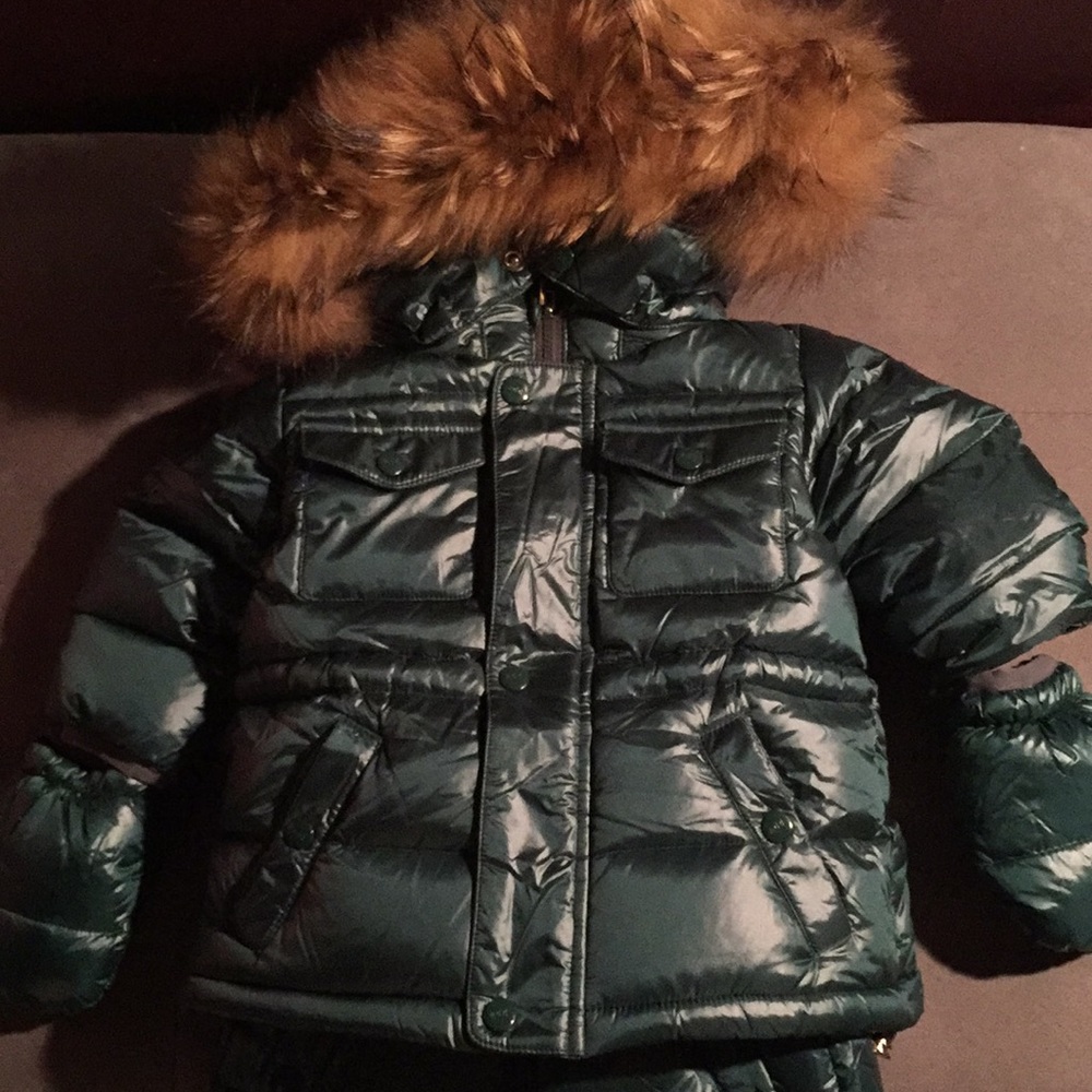Add Down With removable Coyote Hood Snowsuit